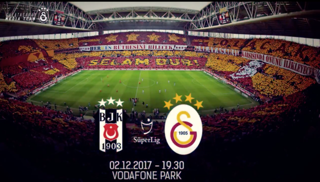 Galatasaray'dan Beşiktaş derbisine özel paylaşım!