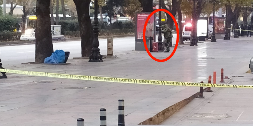 Ankara'nın merkezinde bomba paniği!