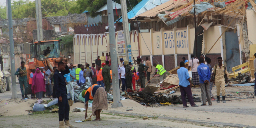 Somali'de Birleşmiş Milletler güvenlik konvoyuna yönelik bombalı saldırı!