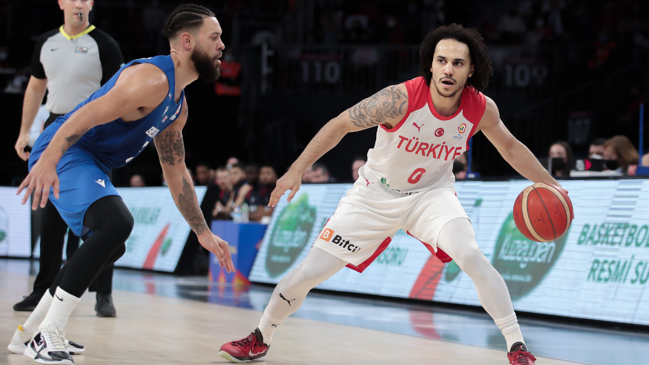 A Milli Takım'dan FIBA 2023 Dünya Kupası Elemeleri'nde ilk galibiyet... Türkiye - Büyük Britanya: 84-67