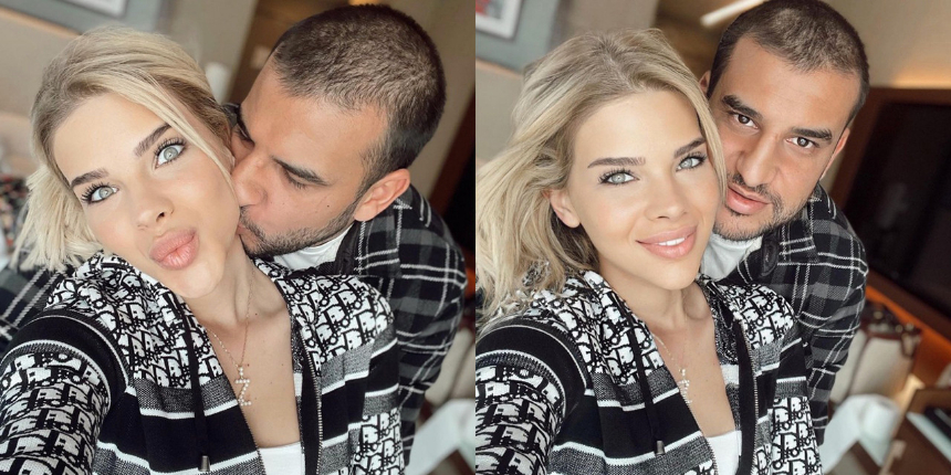 Damla Ersubaşı ile boşandığı eşi Mustafa Can Keser'in romantik anları! Birbirlerini öpmeye doyamadılar