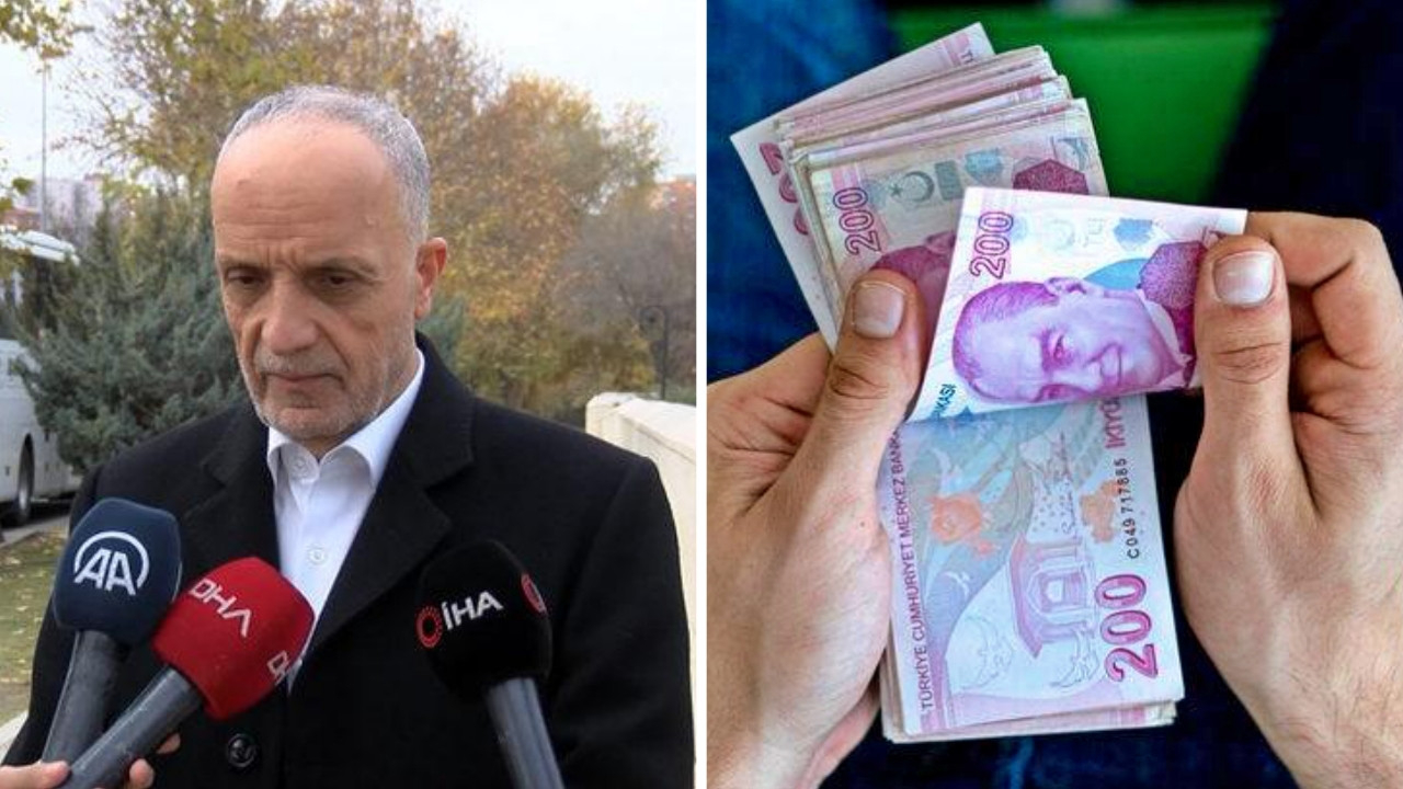 Türk-İş'ten asgari ücret açıklaması: Toplumun yüzde 90'ını memnun edecek bir rakam gelmezse katılmayız!