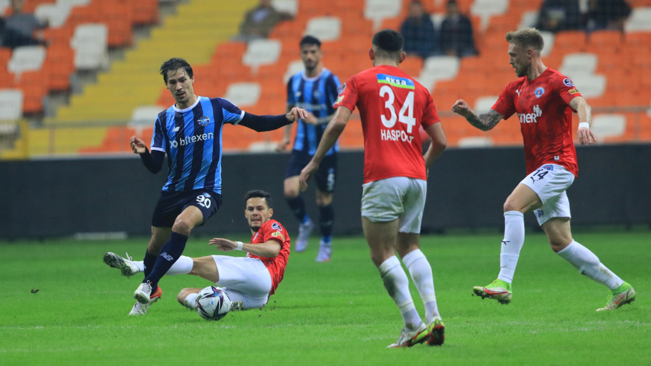 Adana'da Demirspor-Kasımpaşa kapışması golsüz bitti