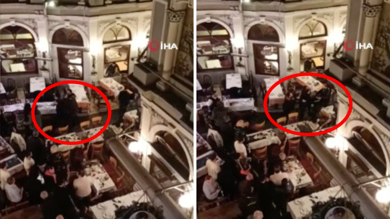 Taksim'de korku dolu anlar! Tarihi Çiçek Pasajı'nda kadınla tartıştı, pompalı tüfekle dehşet saçtı!