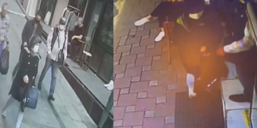 İstanbul'daki 250 bin liralık hırsızlık kamerada: Çantayı saniyeler içinde çaldı