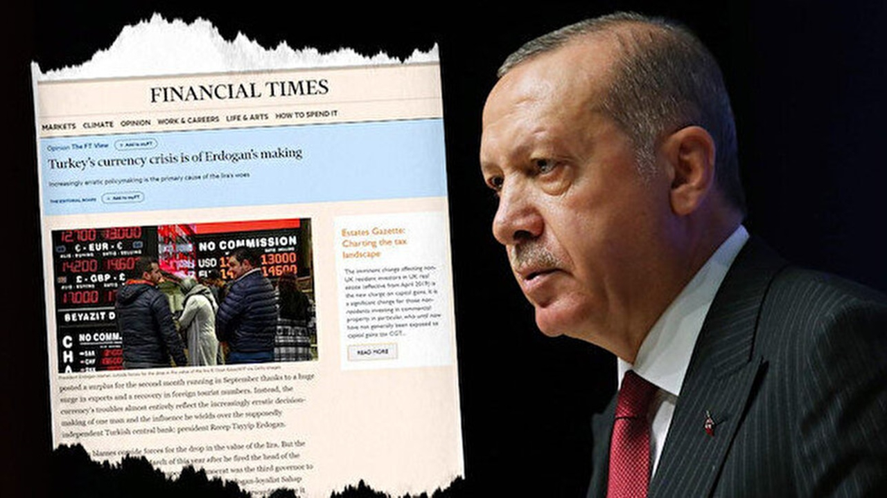 İngiliz ekonomi gazetesi Erdoğan'ı hedef aldı