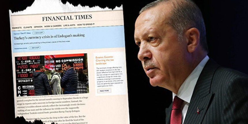 İngiliz ekonomi gazetesi Erdoğan'ı hedef aldı