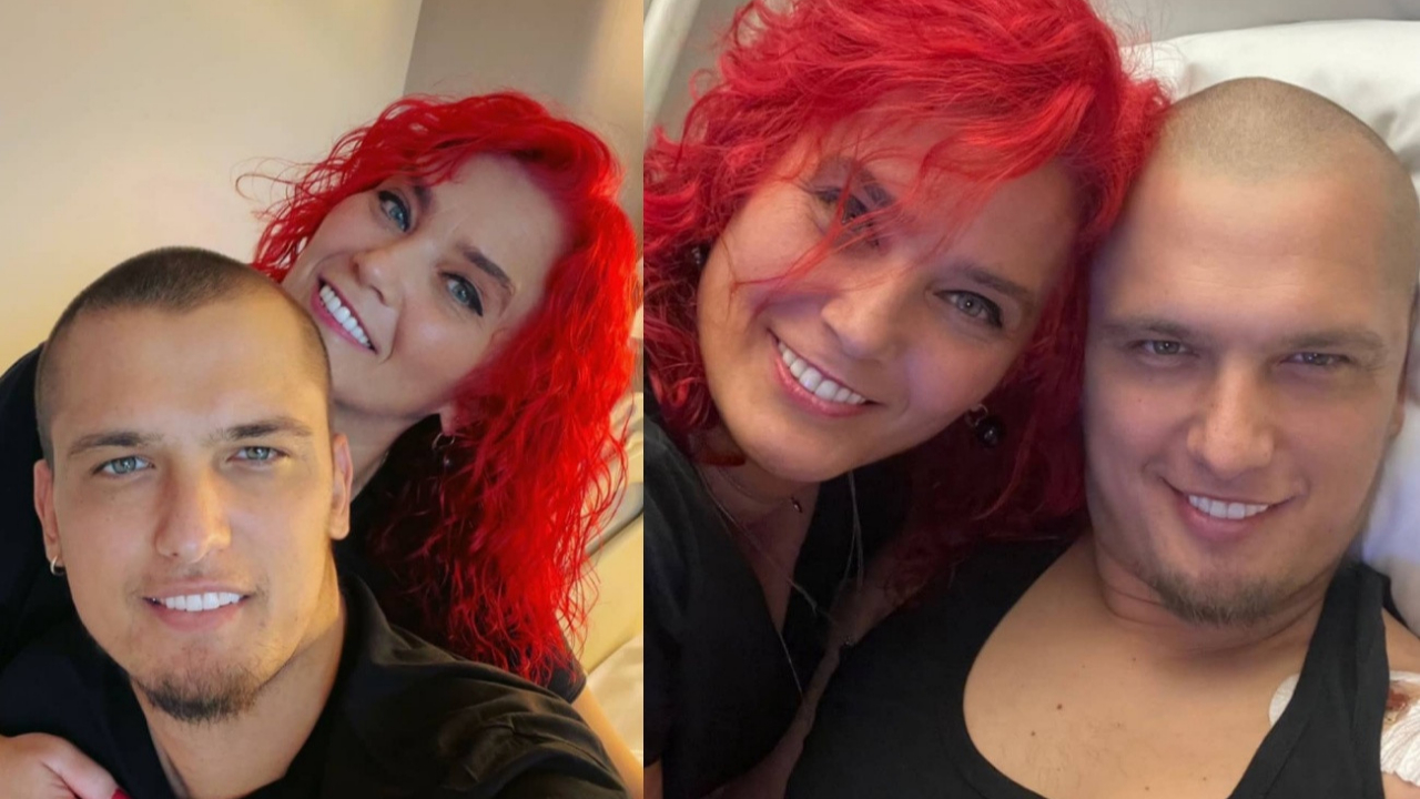 Kanserle mücadele eden oyuncu Boğaç Aksoy'un annesi güzelliğiyle Instagram'ı salladı! Adeta ablası gibi