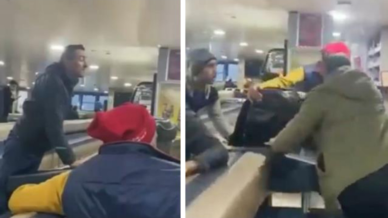 Denizin ortasında korku dolu anlar: Lodosa feribotta yakalandılar! Saniye saniye kamerada...