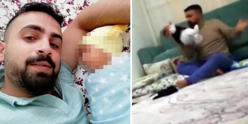 3 aylık bebeğini öldüresiye döven cani baba Yunus Göç tutuklandı!