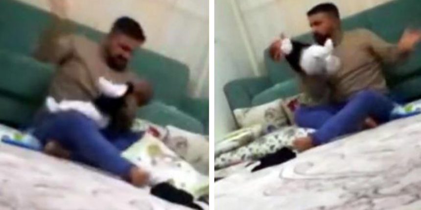 Böyle baba olmaz olsun! 3 aylık bebeğini öldüresiye dövdü! Valilik harekete geçti...
