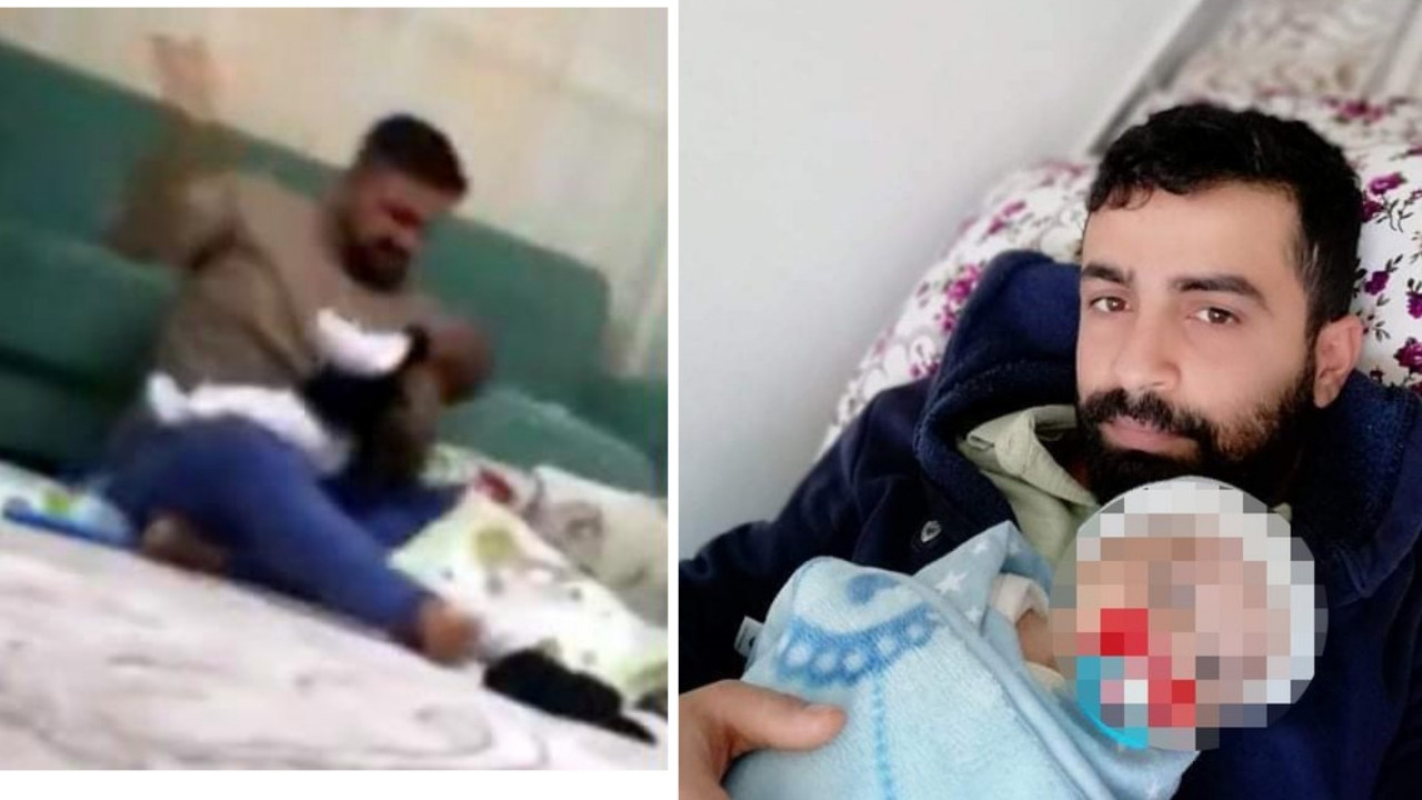 Gaziantep'te bebeğini öldüresiye döven cani babanın fotoğrafları ortaya çıktı!