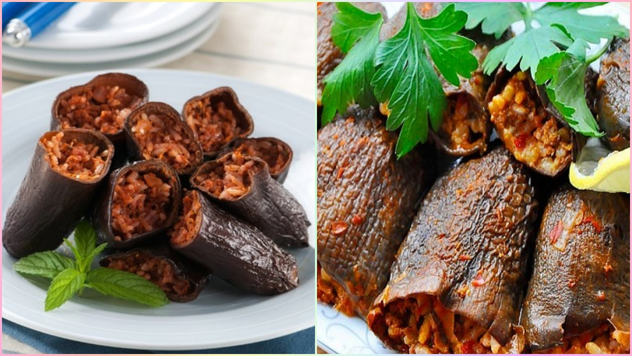 Kuru patlıcan dolması nasıl yapılır? Ekşiliği aklınızı başınızdan alacak! Kuru patlıcan dolması tarifi!