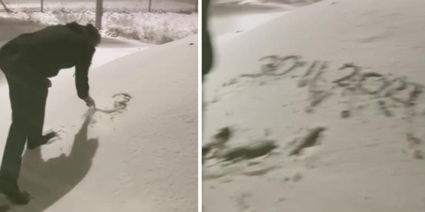 Düzce’de kar yağışı başladı