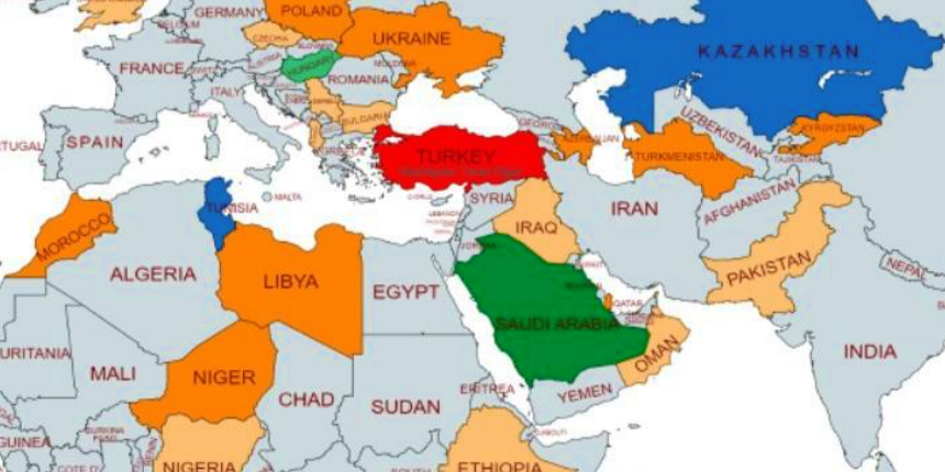Türkiye düşmanlarının kabuslarına giren 'Türk SİHA'ları Haritası'!
