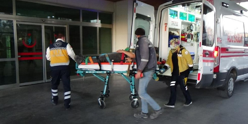 Biyokütle Enerji Santrali inşaatında iş kazası: 1 yaralı