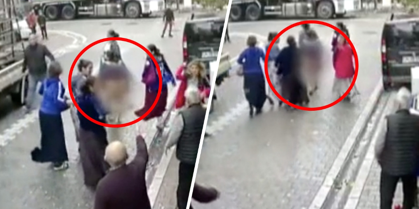 Kadın hırsızlardan inanılmaz hareket! Önce domates arttı ardından soyundu...