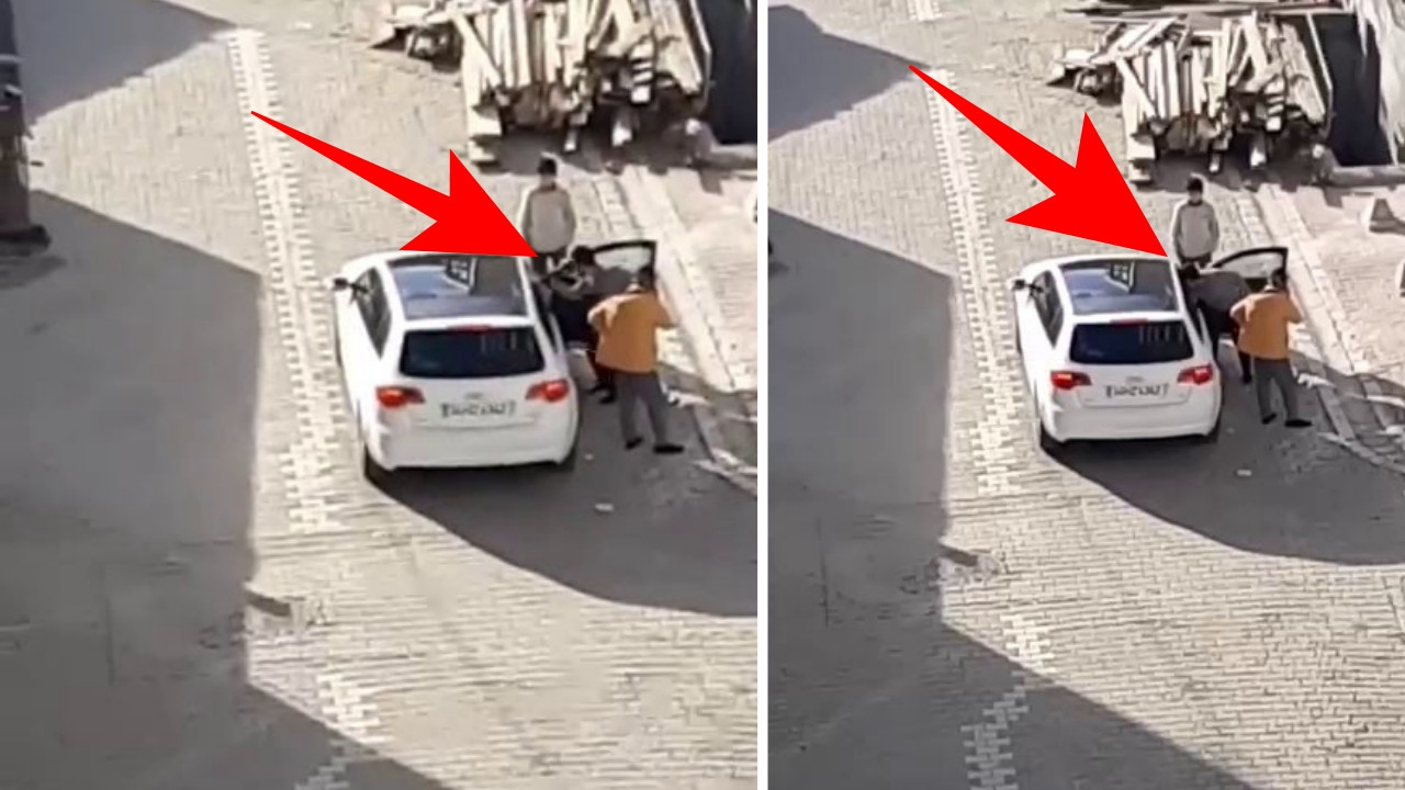 Esenyurt'ta sokak ortasında kadına şiddet! Dakikalarca hakaret edip tokatladı!