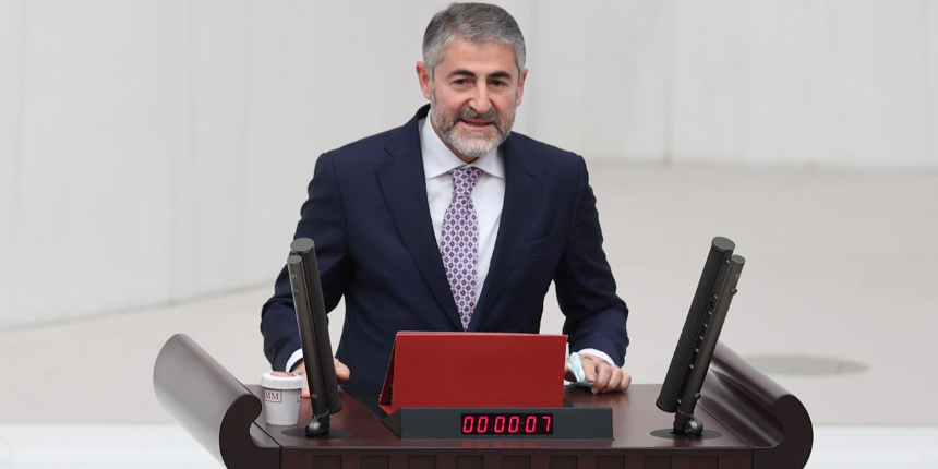 Hazine ve Maliye Bakanı Nureddin Nebati TBMM'de yemin etti