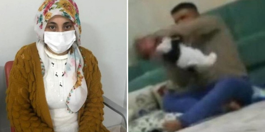Gaziantep'te öldüresiye dövülen bebeğin annesinden tüyler ürperten sözler: Boğazını sıkacaksın dedi!