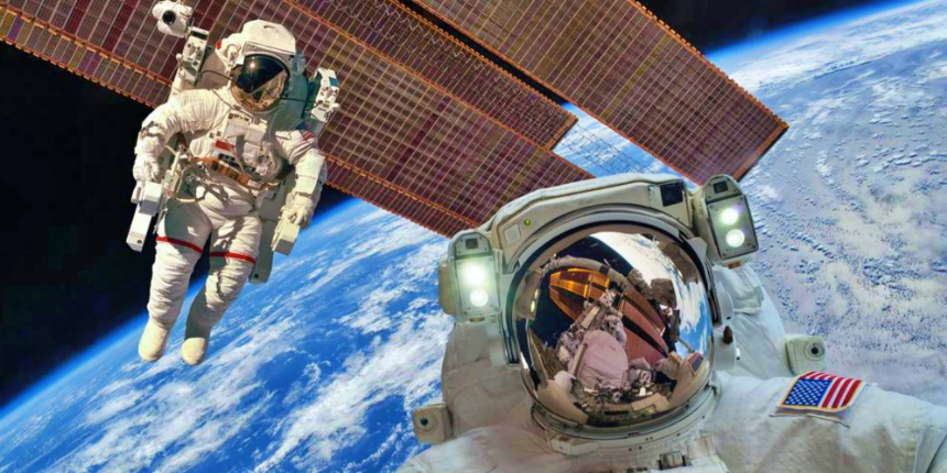 Astronotlar uzay yürüyüşüne çıktı: Bozulan anteni tamir ettiler