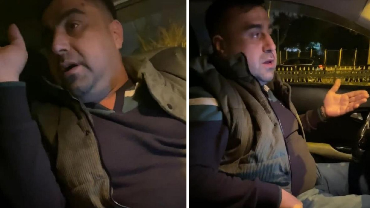 Sonunda bunu da gördük! Taksiciden akılalmaz sözler: Gel sen sür arabayı!
