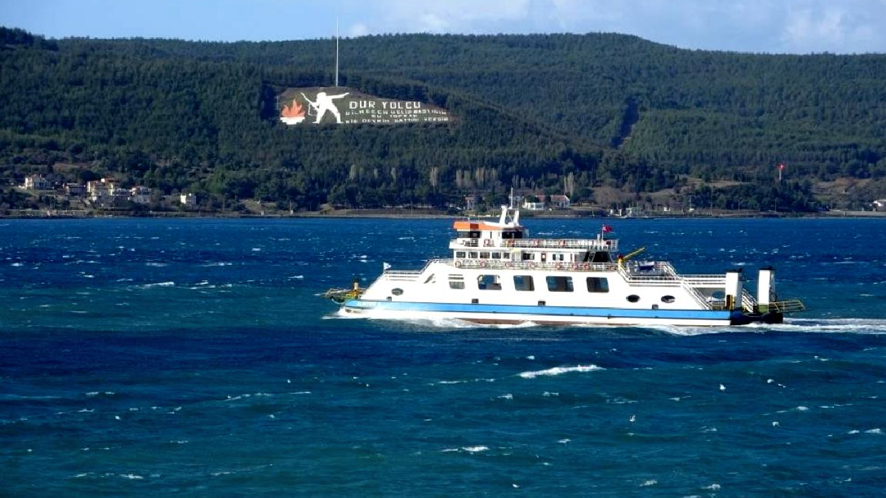 Yarına dikkat! Gökçeada ve Bozcaada feribot seferleri iptal