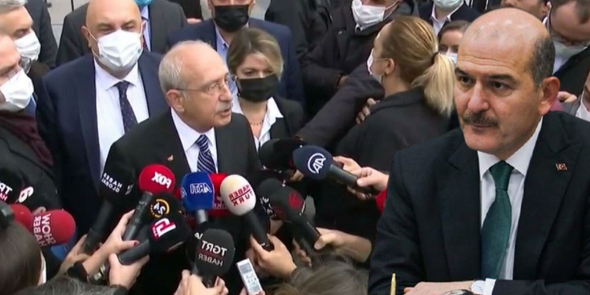 TÜİK'e randevusuz gidip kapıdan dönen Kılıçdaroğlu'na Soylu'dan çok sert tepki!