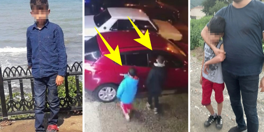 Galeriden otomobil çalarak 900 km yol giden 3 çocuktan hala haber yok!