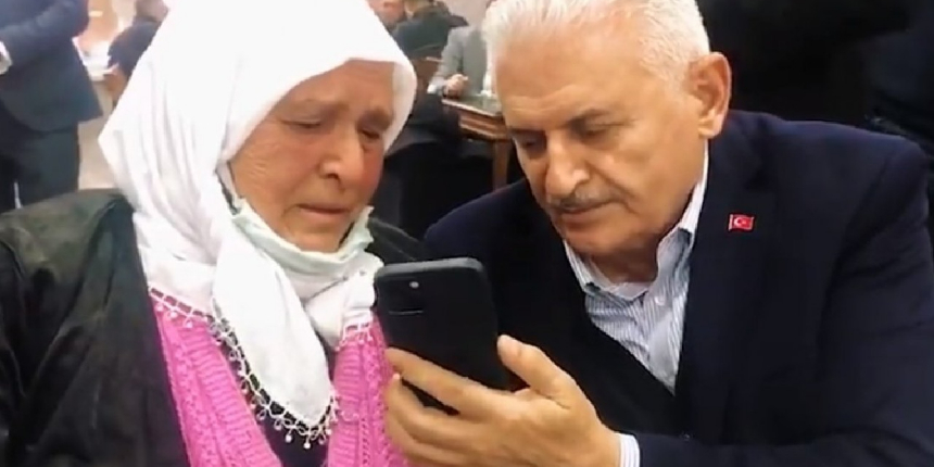 Binali Yıldırım, Sevim Teyze'yi Cumhurbaşkanı Erdoğan'la görüştürdü