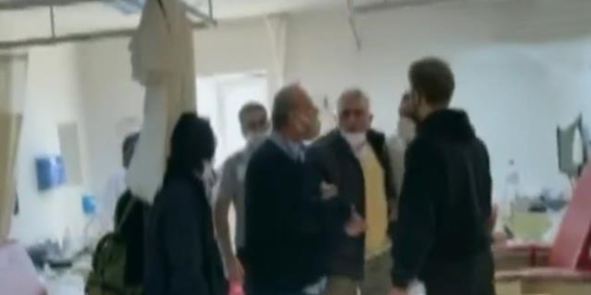 İYİ Parti Üsküdar İl Başkanı Hasan Ofluoğlu hastanede ortalığı birbirine kattı!