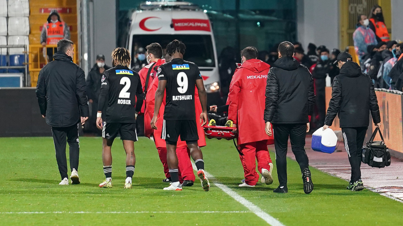 Georges-Kevin Nkoudou ilk yarıyı kapattı... Beşiktaş'ın sakatlıklarla imtihanı!