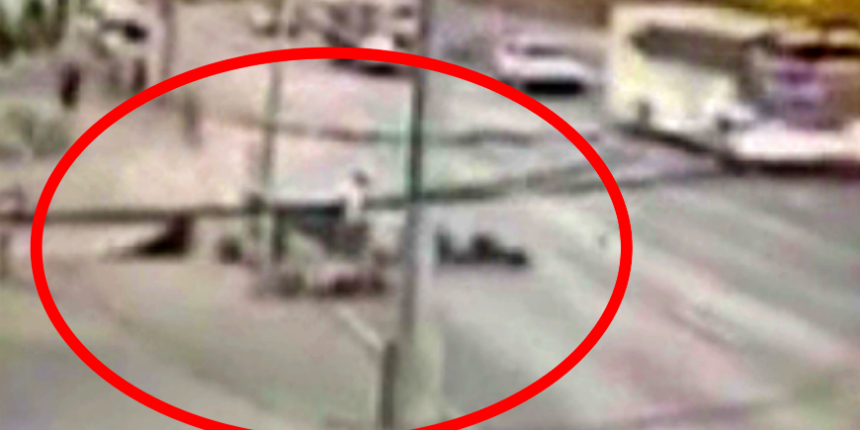 Sarhoş sürücü bisikletlilerin arasına daldı!