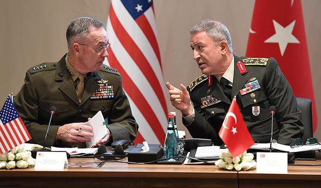 Org. Akar, Dunford'la görüştü... Fidan ve Kalın da o toplantıdaydı...