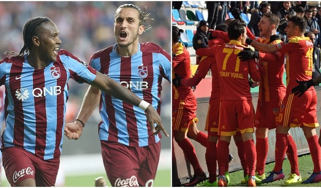 Kayserispor, Trabzonspor'u evinde devirdi!