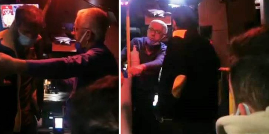 İş kıyafetiyle minibüse binen yolcuya şoförden tepki: Koltuğa oturamazsın!