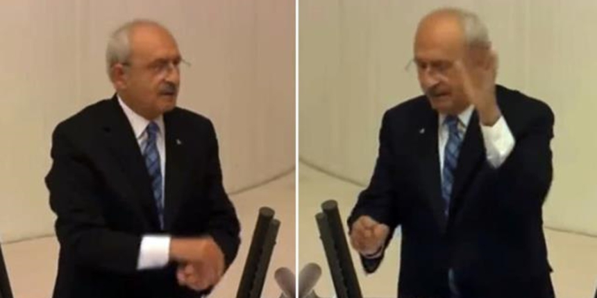 Kılıçdaroğlu’ndan Meclis’teki skandal hareketine savunma: Ellerime değil, sözlerime baksınlar