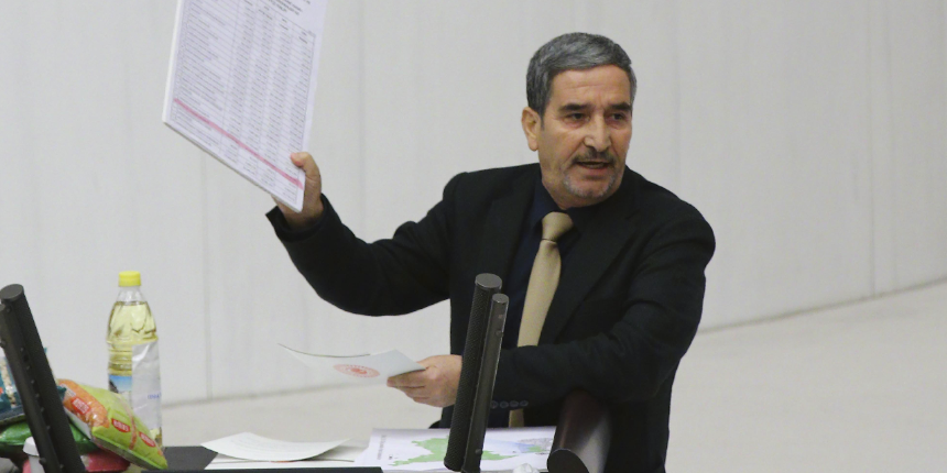 Meclis'te 'Kürdistan' diyen HDP'li vekile ceza!