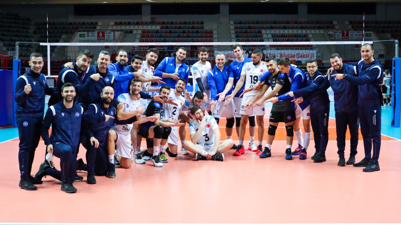 Halkbank CEV Challenge Kupası'nda çeyrek finalde... Voleybol Erkekler CEV Challenge Kupası
