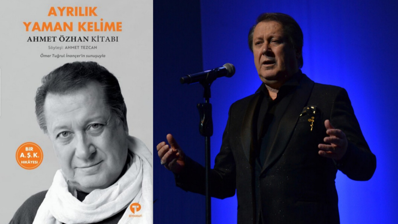 Ünlü sanatçı Ahmet Özhan'ın hayatı kitap oldu