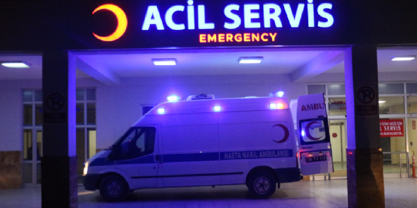 Hurda aracından düşen oksijen tüpü patladı!