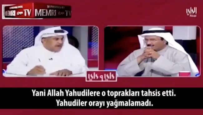 Kuveyt televizyonunda İsrail'i aklamak için Kur'an'ı alet ettiler...