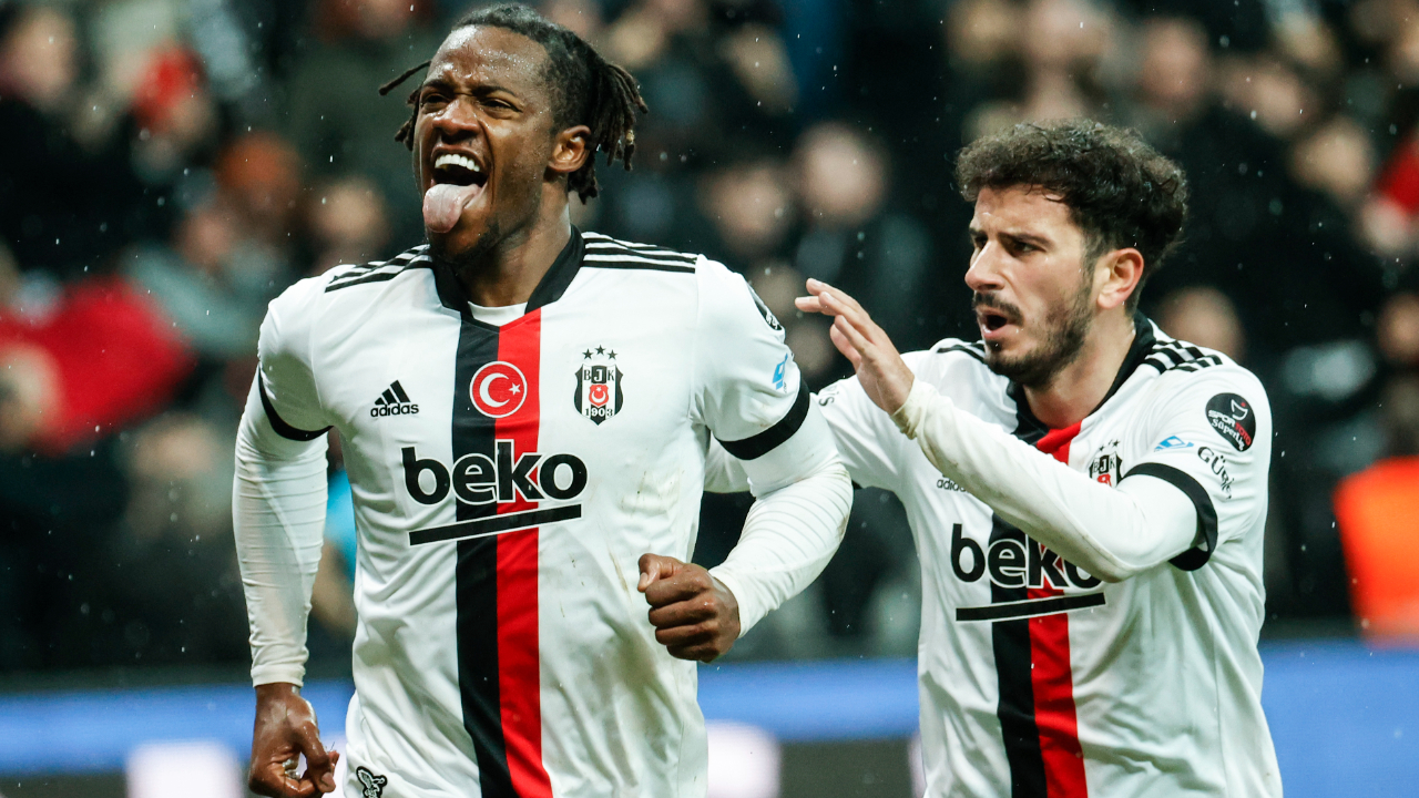 Hocasız Beşiktaş, Kayserispor'u 90'da yıktı... Michy Batshuayi'den gol şov!
