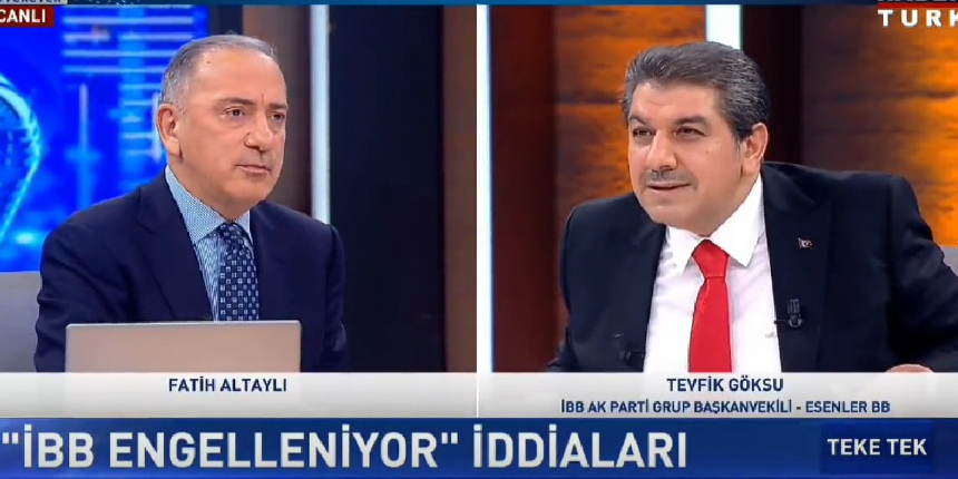 Tevfik Göksu, İmamoğlu'nun yalanlarını anlattı;  Fatih Altaylı şoke oldu!