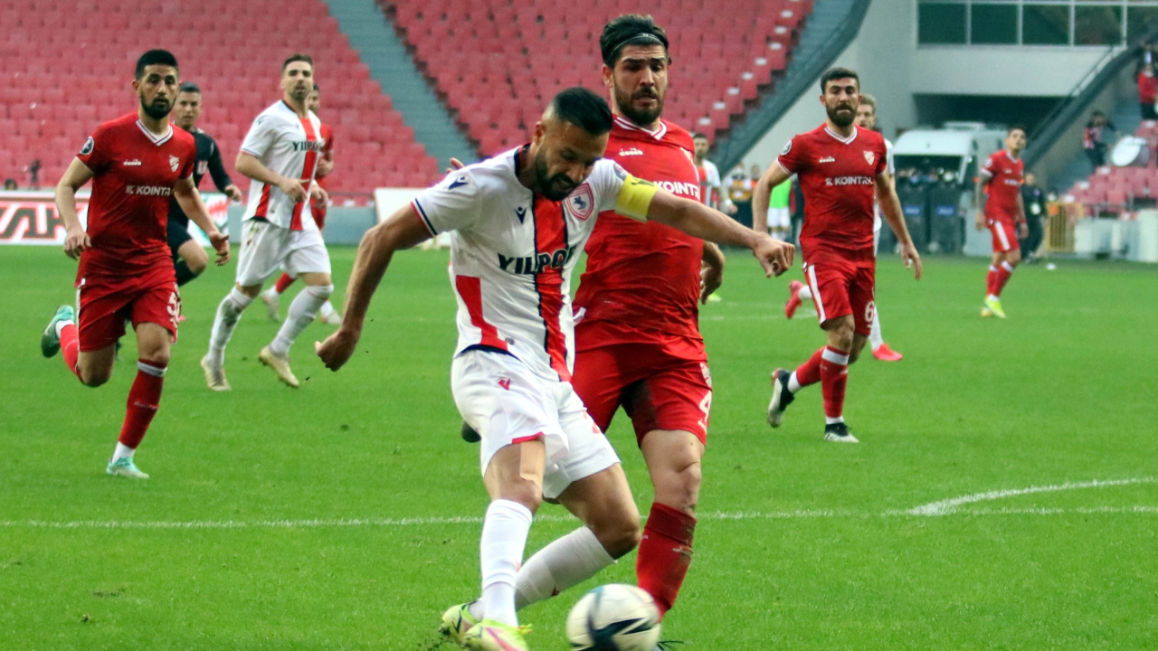 Samsunspor'un galibiyet serisini Boluspor frenledi