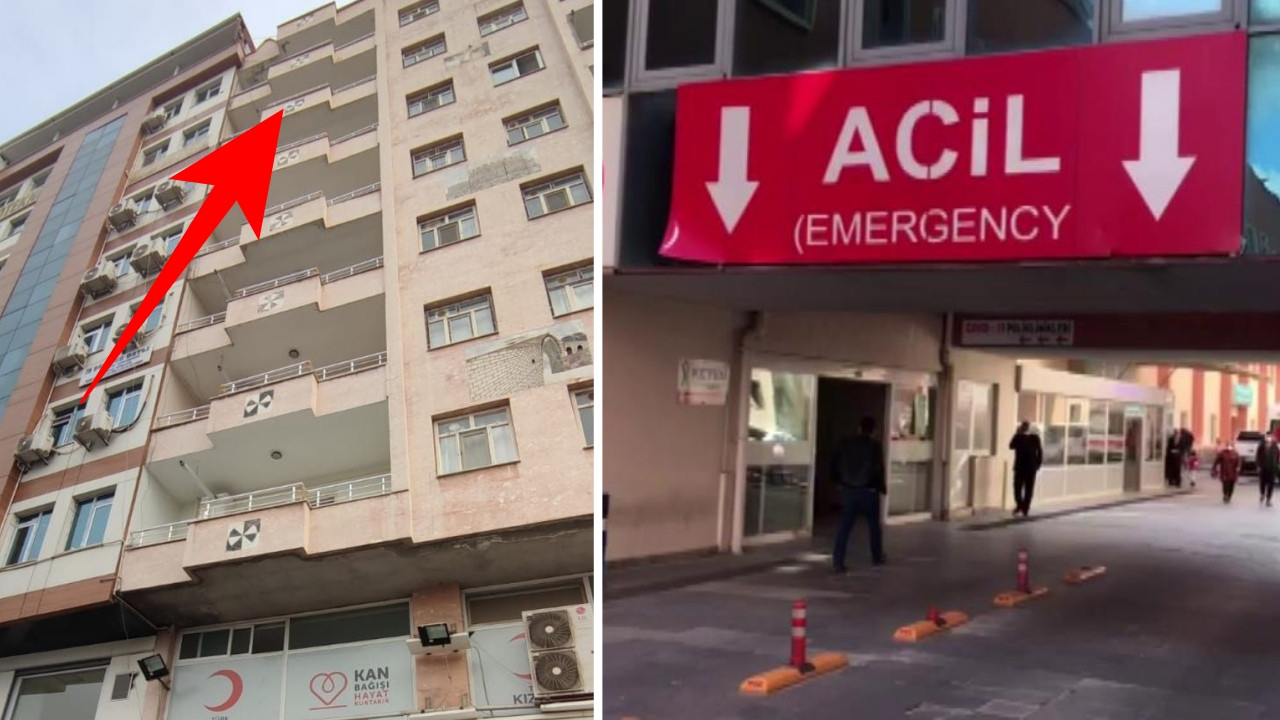 Batman'da kahreden olay: 6 yaşındaki kız çocuğu balkondan düşüp öldü...