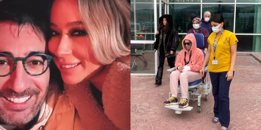 Trafik kazası geçiren Gülçin Ergül taburcu oldu! İşte hastane çıkışı ilk fotoğraf