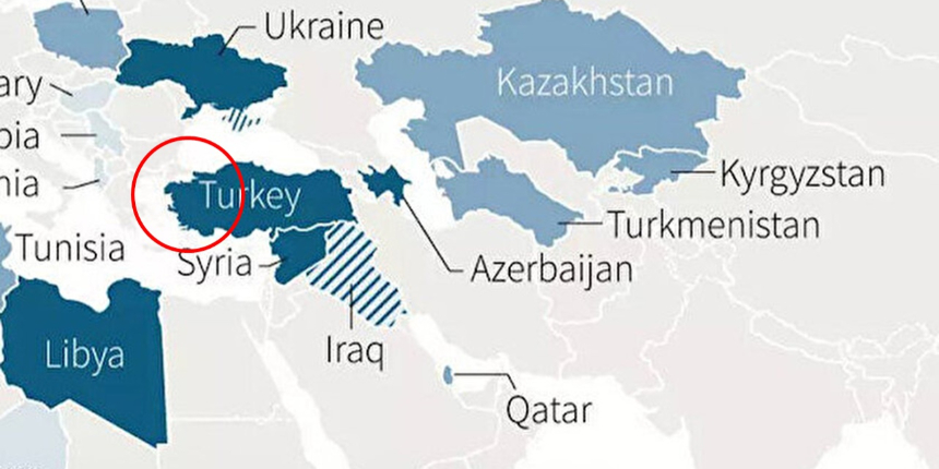 AFP'nin SİHA haberinde Avrupa Yakası ile Trakya bölgesini Türkiye'den ayırdılar!