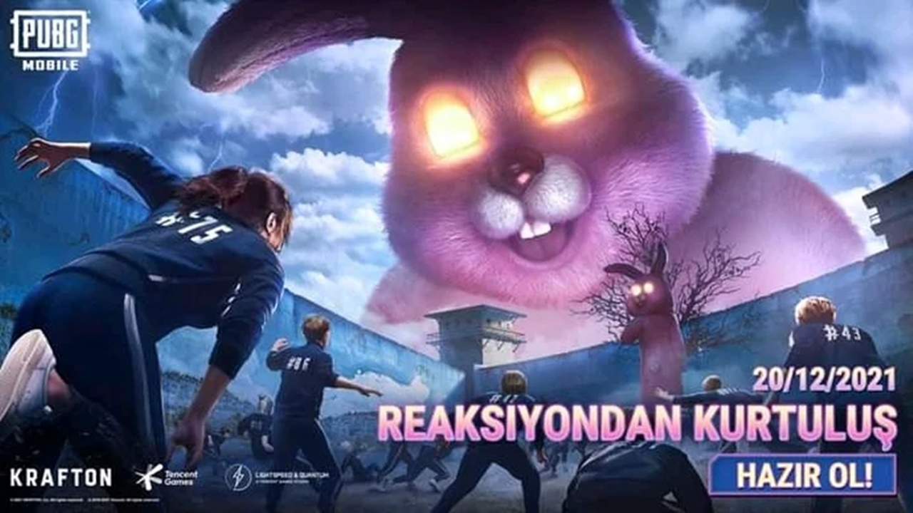 PUBG Mobile Reaksiyondan Kurtuluş Modu 20 Aralık'ta açılıyor!
