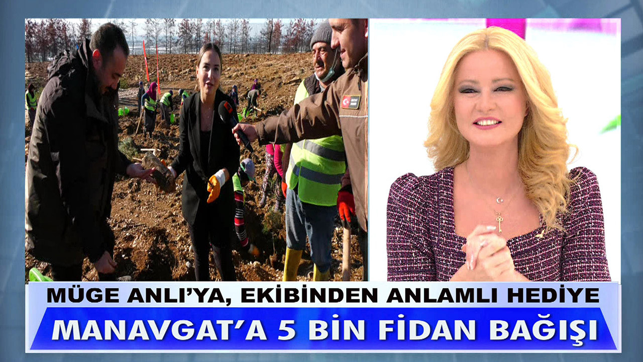 Yeni yaşını kutlayacak olan Müge Anlı'ya ekibinden büyük sürpriz
